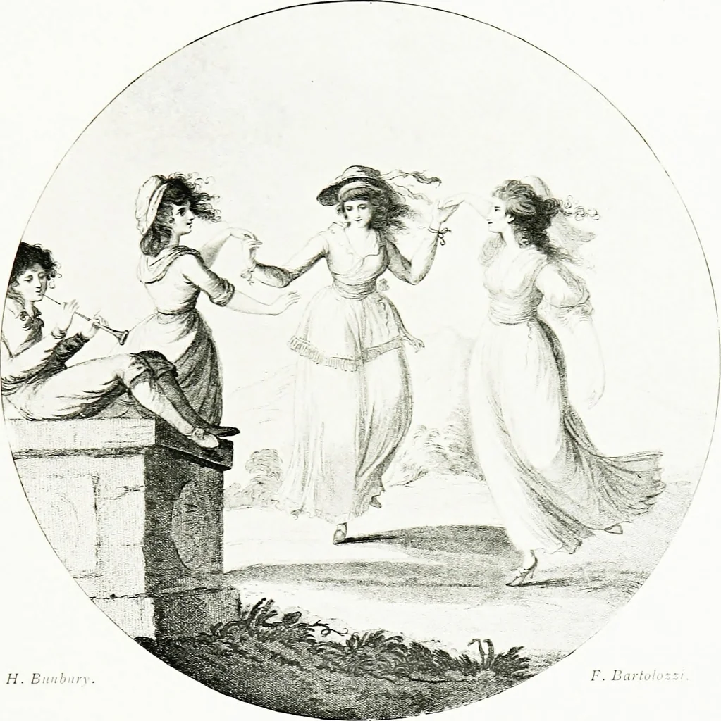 An illustration from Francesco Bartolozzi, R.A.;, 1907, leaf 122