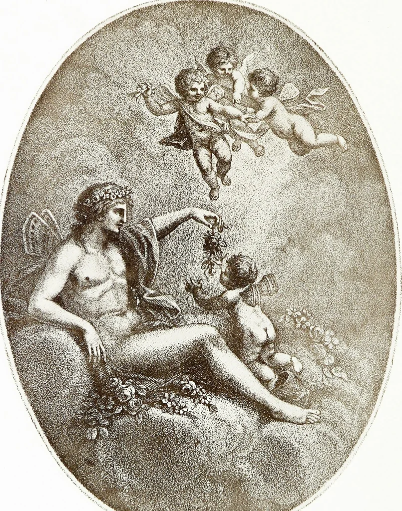 An illustration from Francesco Bartolozzi, R.A.;, 1907, leaf 123