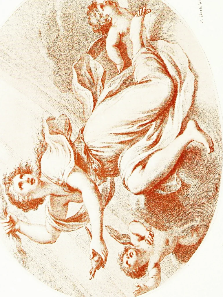An illustration from Francesco Bartolozzi, R.A.;, 1907, leaf 131