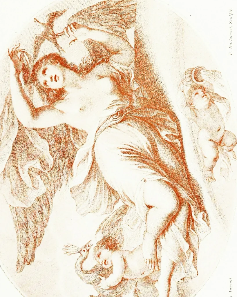 An illustration from Francesco Bartolozzi, R.A.;, 1907, leaf 132