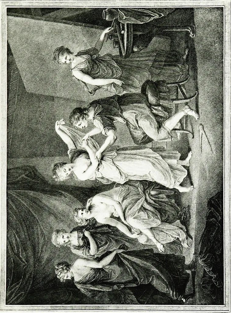 An illustration from Francesco Bartolozzi, R.A.;, 1907, leaf 142