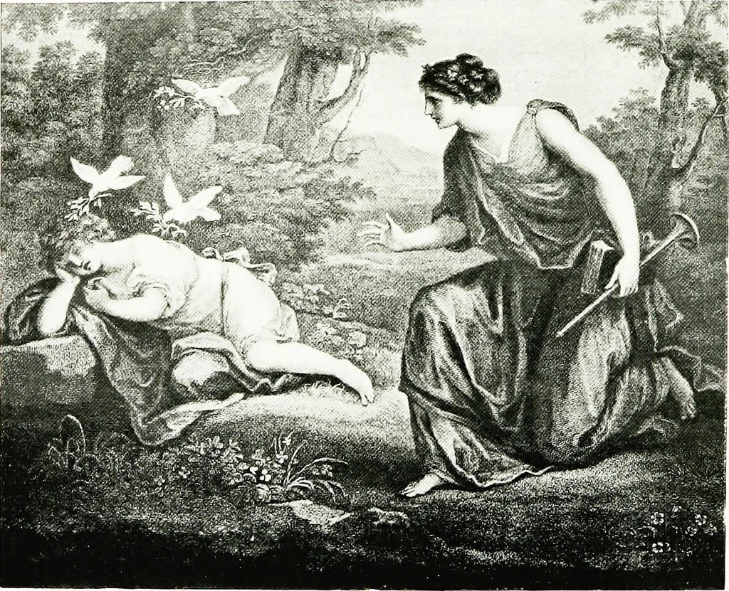 An illustration from Francesco Bartolozzi, R.A.;, 1907, leaf 145