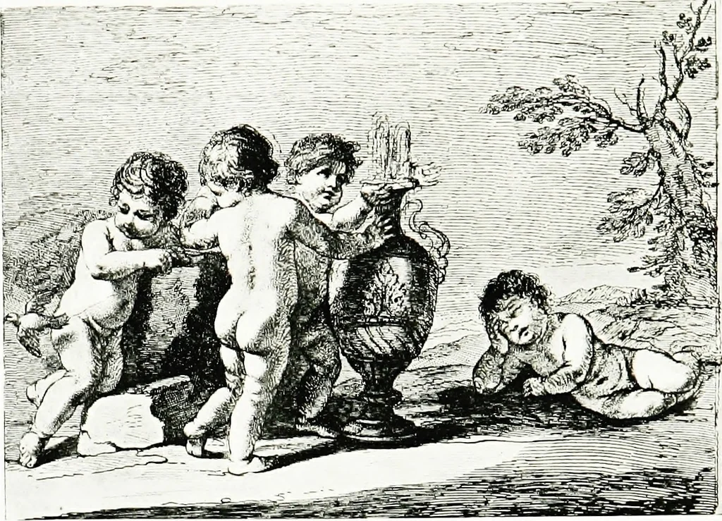 An illustration from Francesco Bartolozzi, R.A.;, 1907, leaf 158