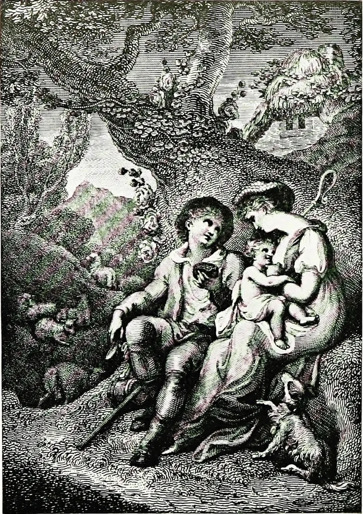 An illustration from Francesco Bartolozzi, R.A.;, 1907, leaf 161