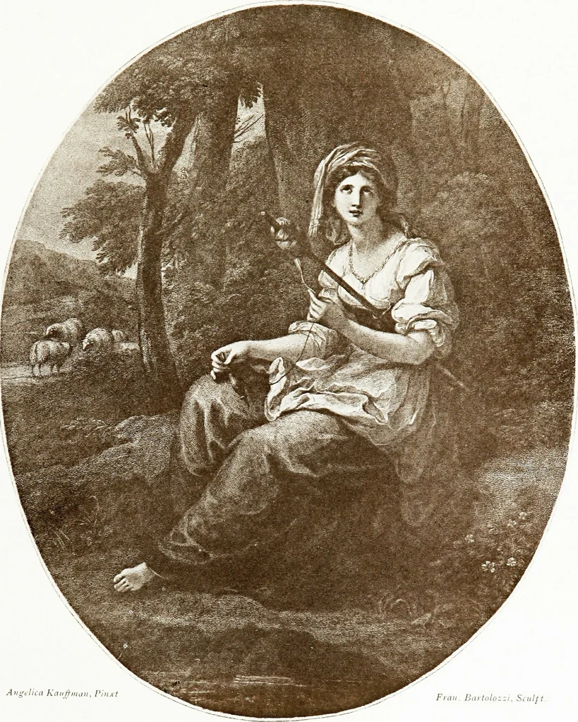 An illustration from Francesco Bartolozzi, R.A.;, 1907, leaf 186