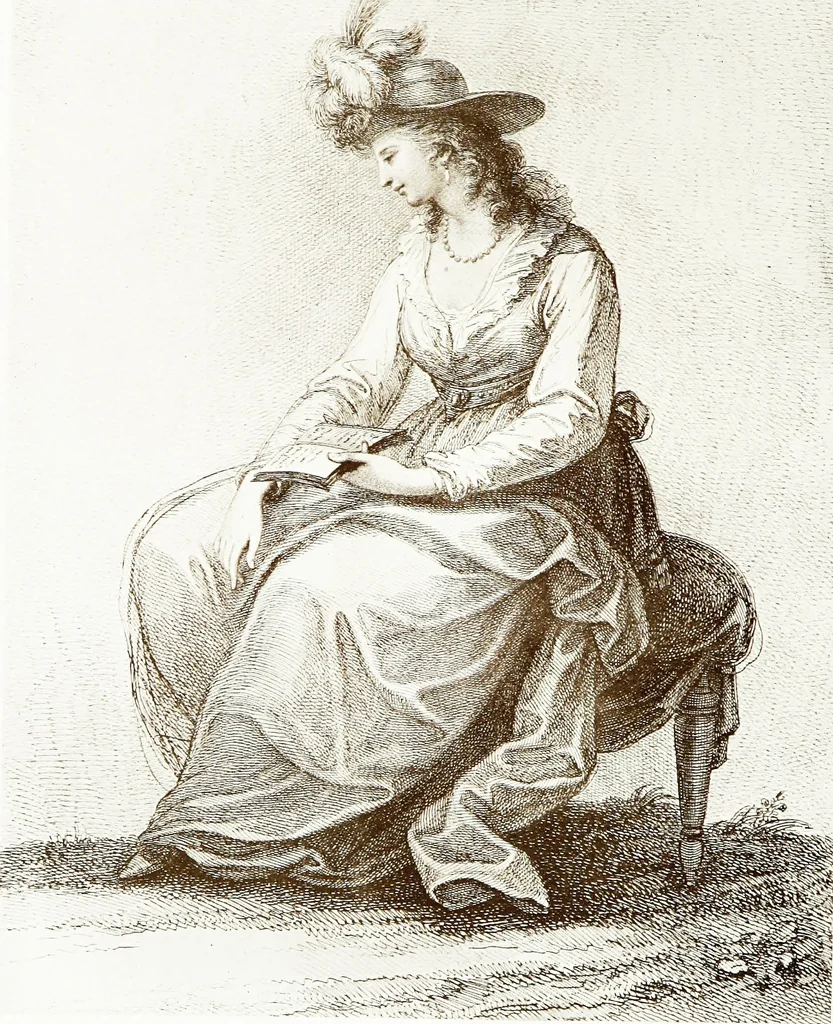 An illustration from Francesco Bartolozzi, R.A.;, 1907, leaf 191