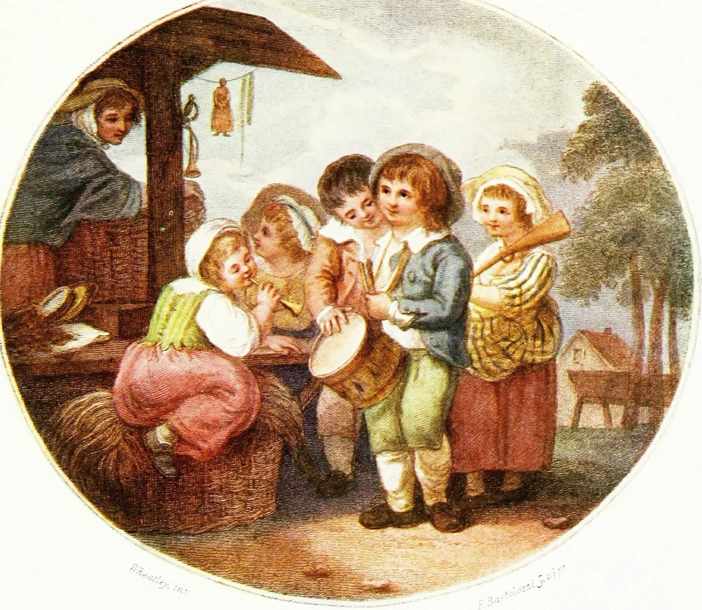 An illustration from Francesco Bartolozzi, R.A.;, 1907, leaf 84