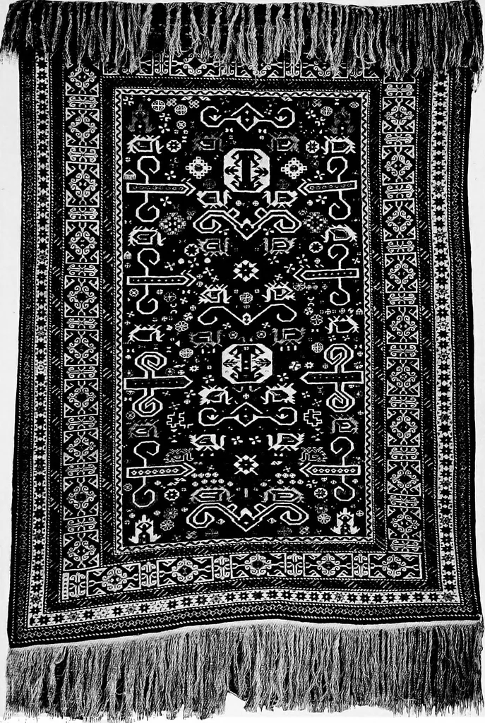 An illustration from How to know oriental rugs, a handbook, 1904, leaf 128