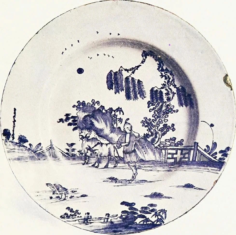 An illustration from A history and description of English earthenware and stoneware (to the beginning of the 19th century), 1904, leaf 142
