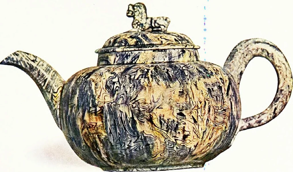 An illustration from A history and description of English earthenware and stoneware (to the beginning of the 19th century), 1904, leaf 222