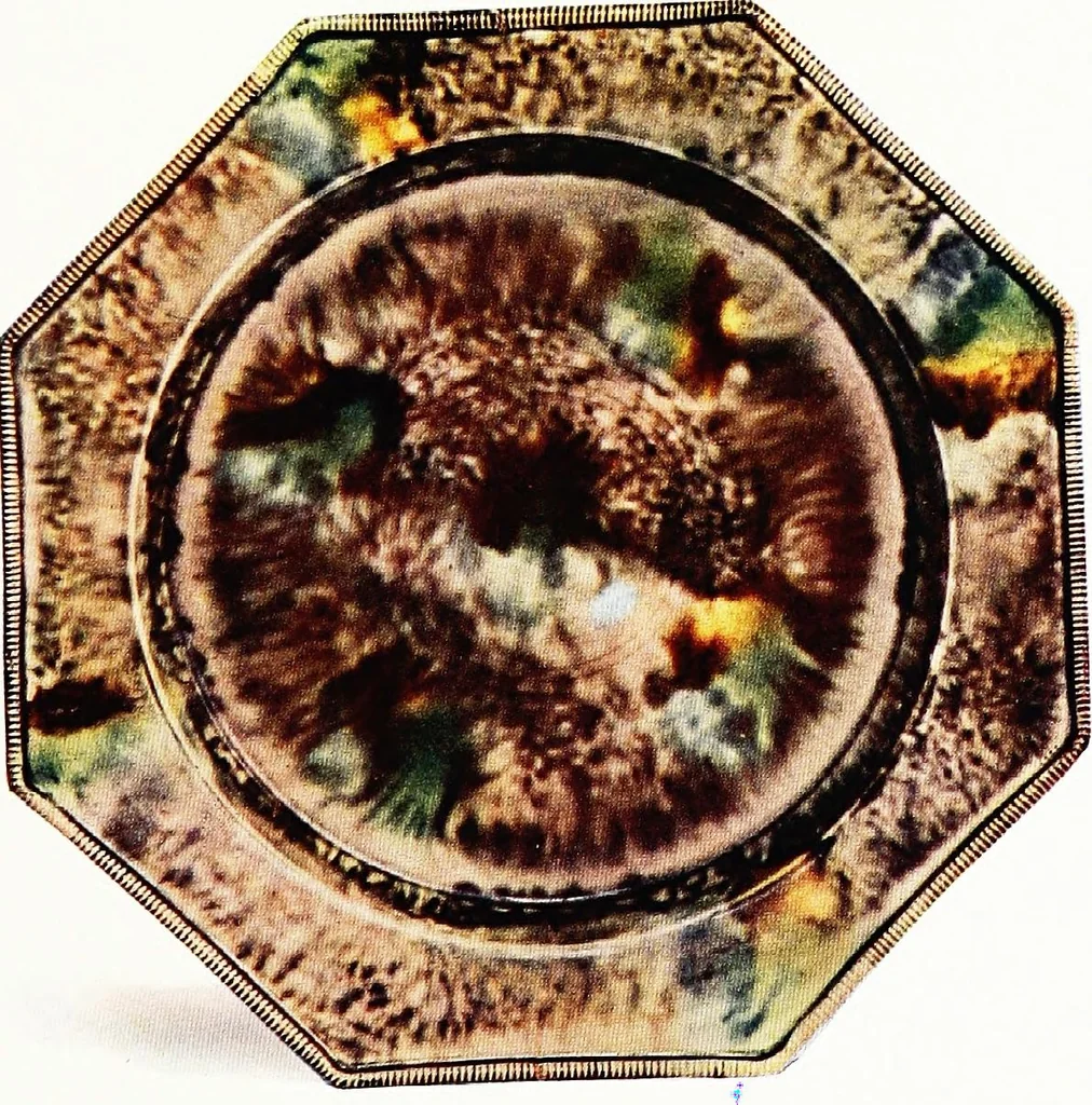 An illustration from A history and description of English earthenware and stoneware (to the beginning of the 19th century), 1904, leaf 222