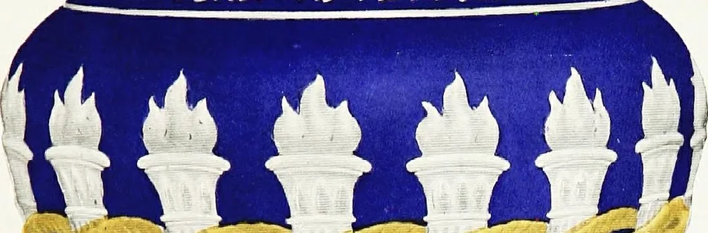 An illustration from A history and description of English earthenware and stoneware (to the beginning of the 19th century), 1904, leaf 296