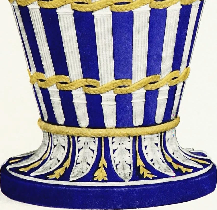 An illustration from A history and description of English earthenware and stoneware (to the beginning of the 19th century), 1904, leaf 296