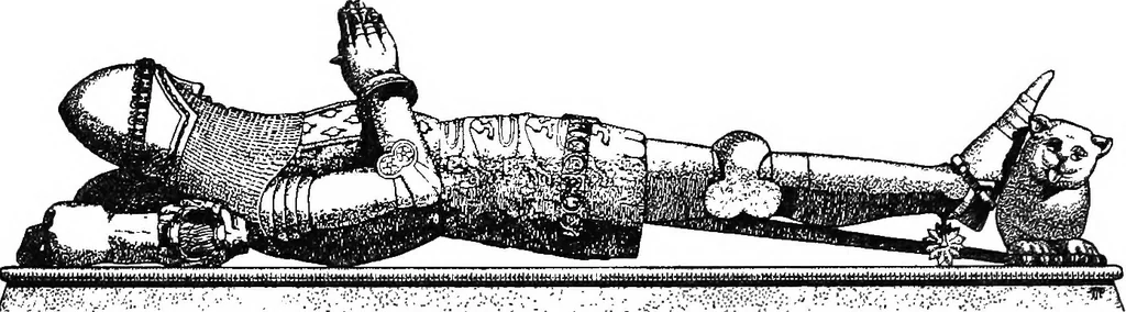 An illustration from Dinanderie; a history and description of mediæval art work in copper, brass and bronze, 1910, leaf 121