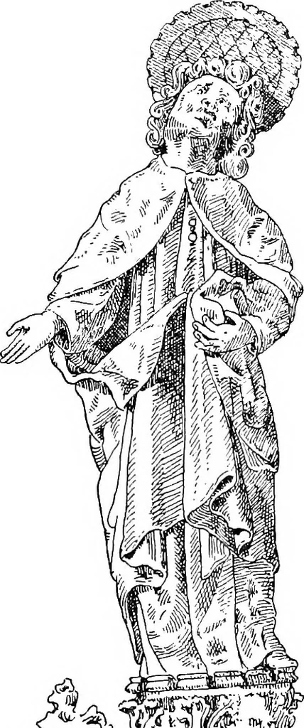 An illustration from Dinanderie; a history and description of mediæval art work in copper, brass and bronze, 1910, leaf 175