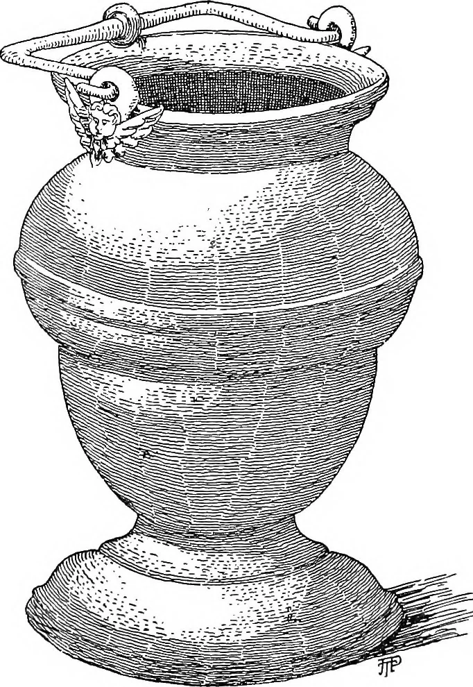 An illustration from Dinanderie; a history and description of mediæval art work in copper, brass and bronze, 1910, leaf 231