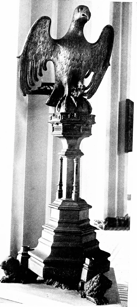 An illustration from Dinanderie; a history and description of mediæval art work in copper, brass and bronze, 1910, leaf 238