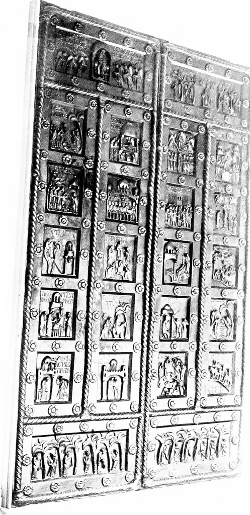 An illustration from Dinanderie; a history and description of mediæval art work in copper, brass and bronze, 1910, leaf 290