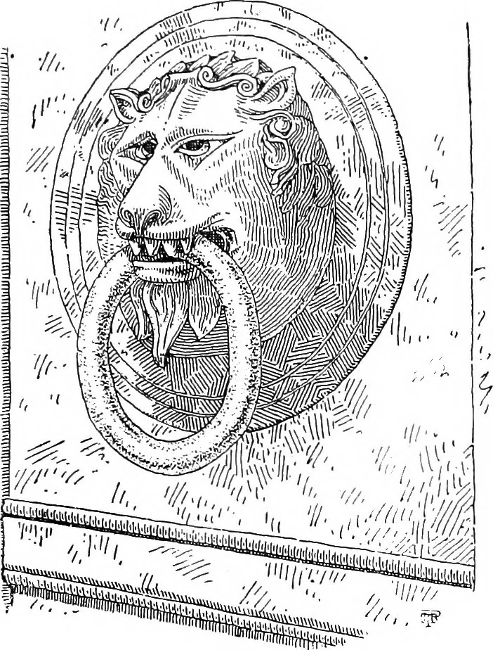 An illustration from Dinanderie; a history and description of mediæval art work in copper, brass and bronze, 1910, leaf 310