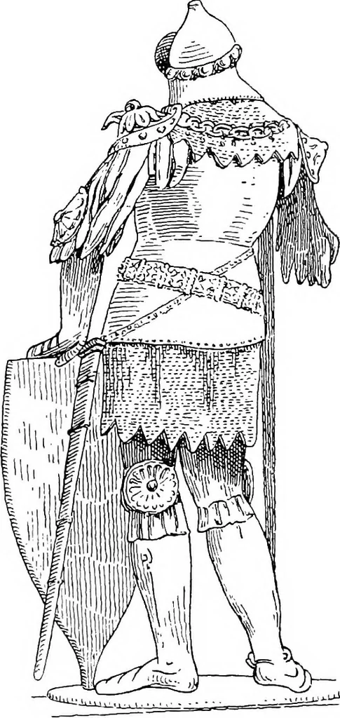 An illustration from Dinanderie; a history and description of mediæval art work in copper, brass and bronze, 1910, leaf 323