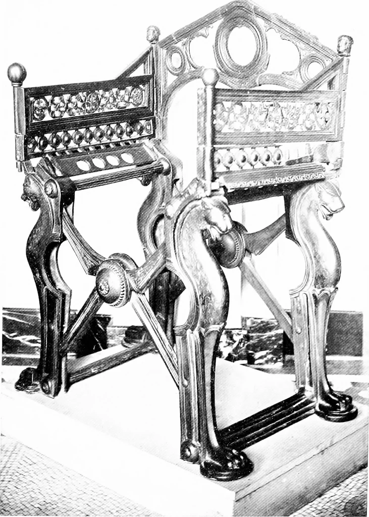 An illustration from Dinanderie; a history and description of mediæval art work in copper, brass and bronze, 1910, leaf 50