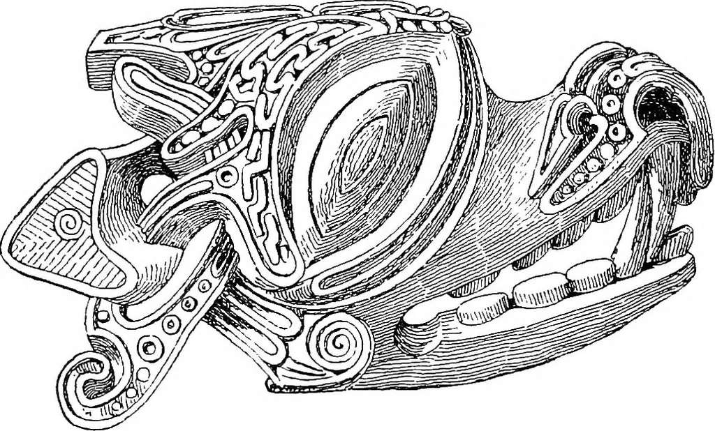 An illustration from Dinanderie; a history and description of mediæval art work in copper, brass and bronze, 1910, leaf 55
