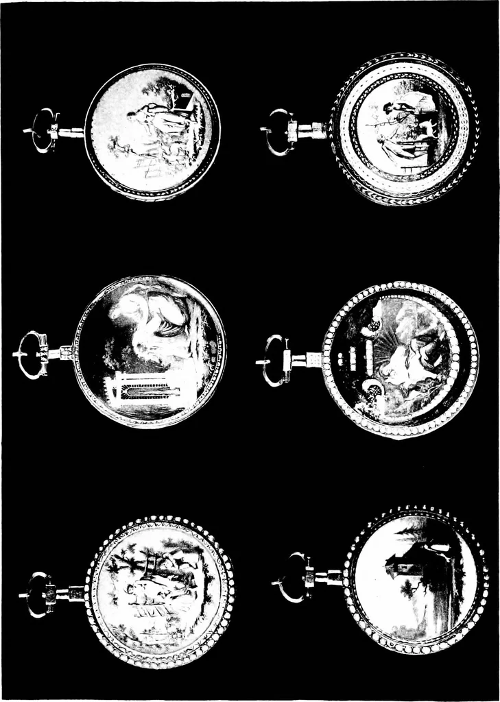 An illustration from Collection of watches loaned to the Metropolitan museum of art of the city of New York, 1907, leaf 52