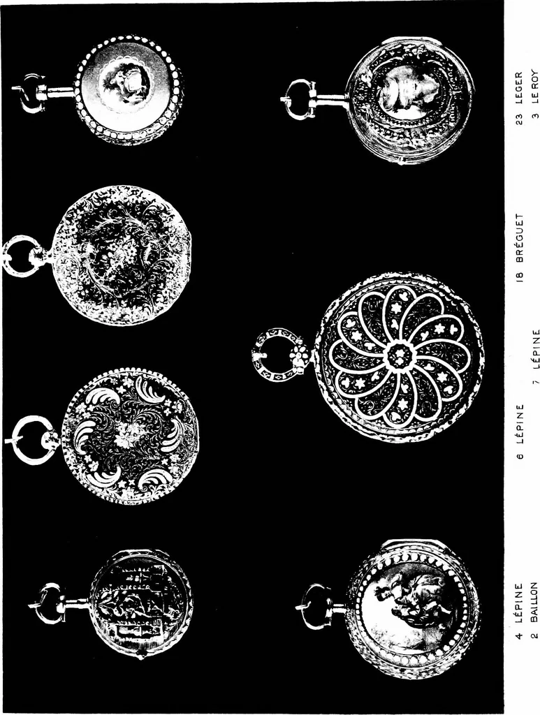 An illustration from Collection of watches loaned to the Metropolitan museum of art of the city of New York, 1907, leaf 58