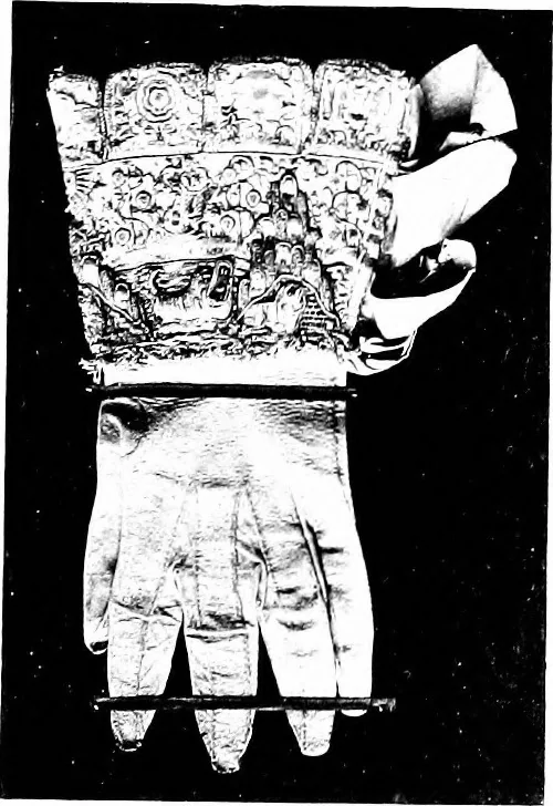 An illustration from The Franco-British exhibition of textiles 1921, 1922, leaf 106