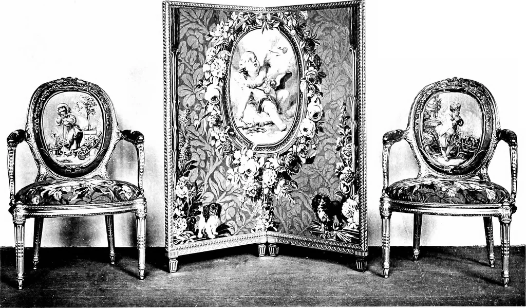 An illustration from The Franco-British exhibition of textiles 1921, 1922, leaf 140