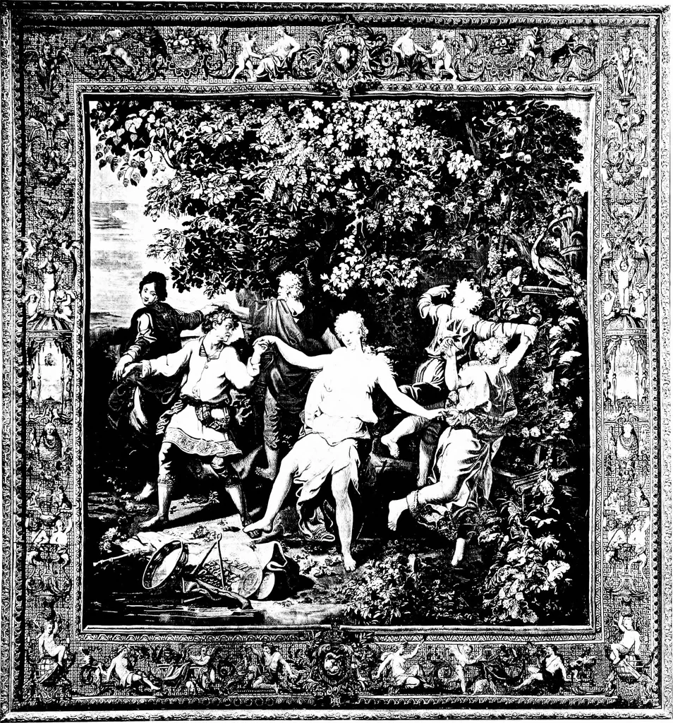 An illustration from The Franco-British exhibition of textiles 1921, 1922, leaf 46