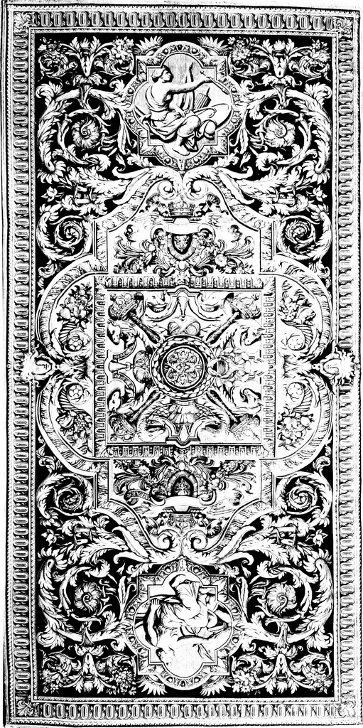 An illustration from The Franco-British exhibition of textiles 1921, 1922, leaf 54