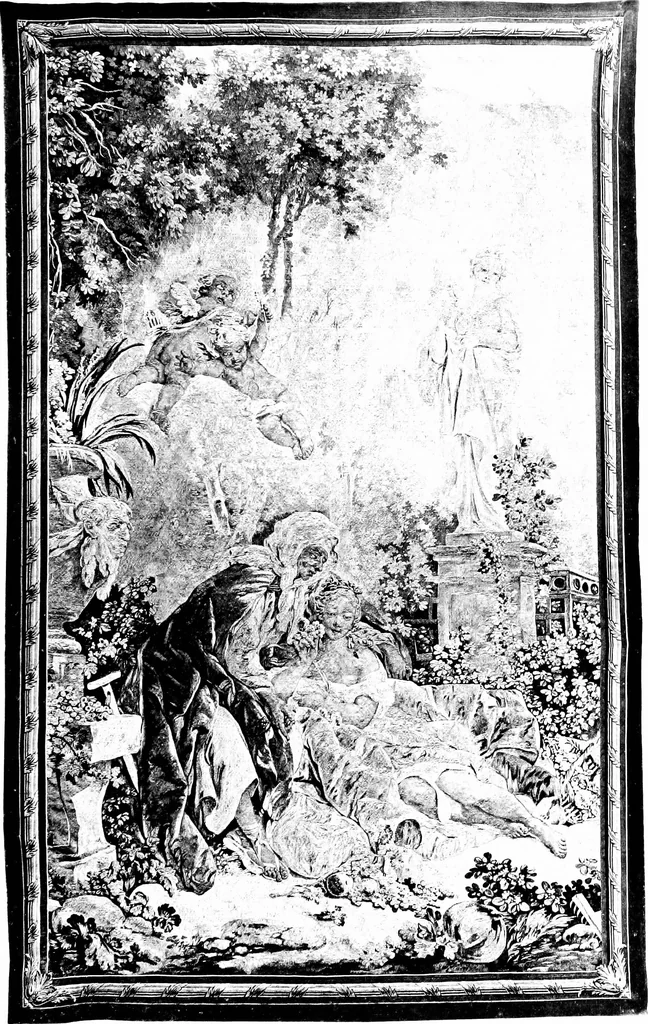 An illustration from The Franco-British exhibition of textiles 1921, 1922, leaf 66
