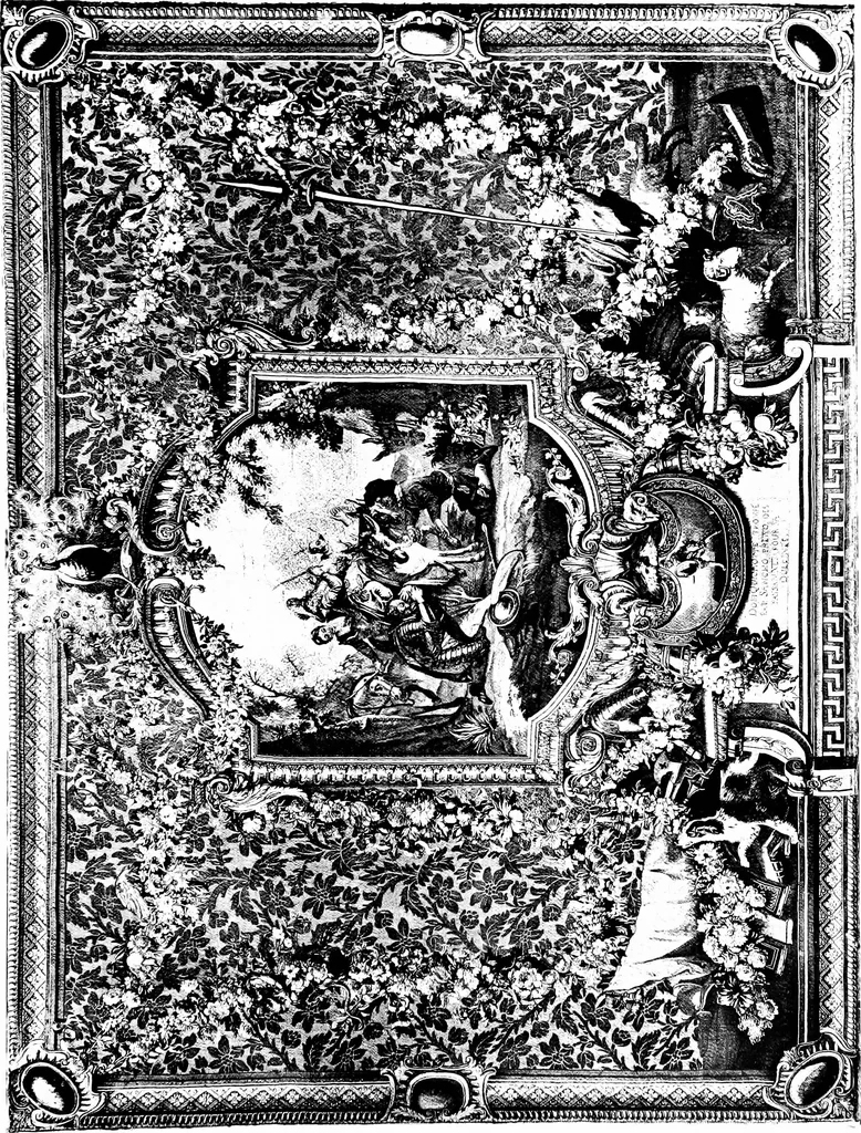 An illustration from The Franco-British exhibition of textiles 1921, 1922, leaf 86