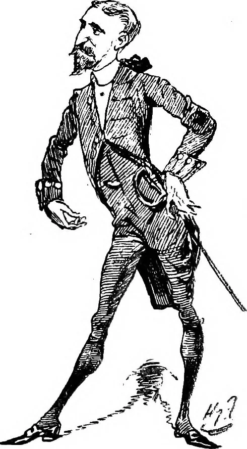 An illustration from M.P.'s in session, from Mr. Punch's parliamentary portrait gallery, 1889, leaf 11