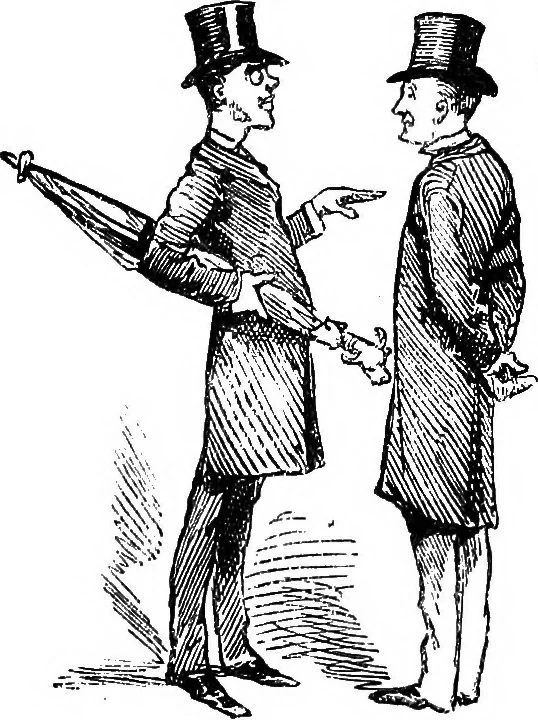 An illustration from M.P.'s in session, from Mr. Punch's parliamentary portrait gallery, 1889, leaf 12