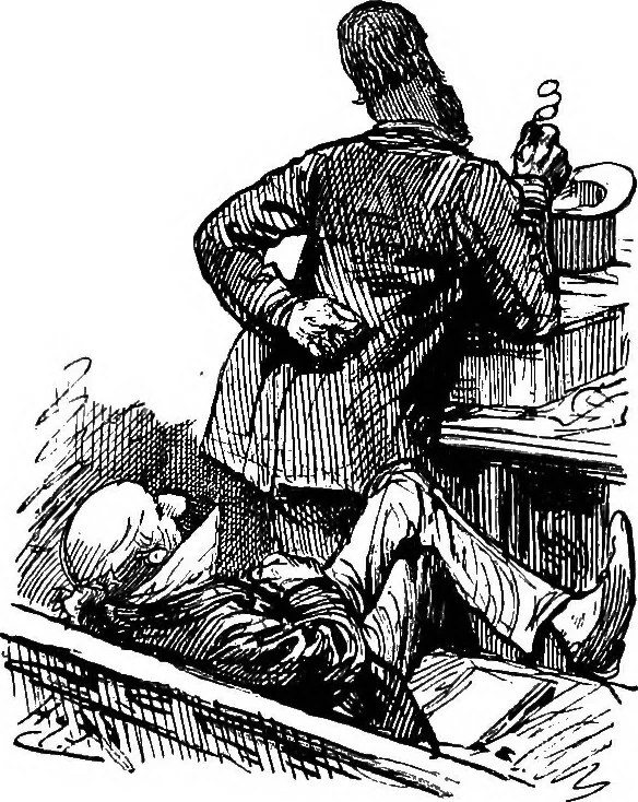 An illustration from M.P.'s in session, from Mr. Punch's parliamentary portrait gallery, 1889, leaf 13