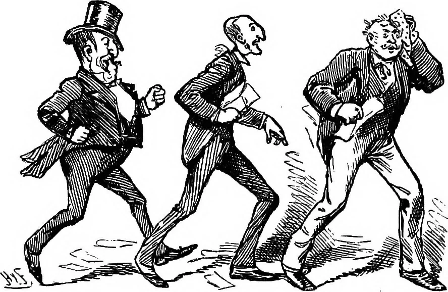 An illustration from M.P.'s in session, from Mr. Punch's parliamentary portrait gallery, 1889, leaf 14