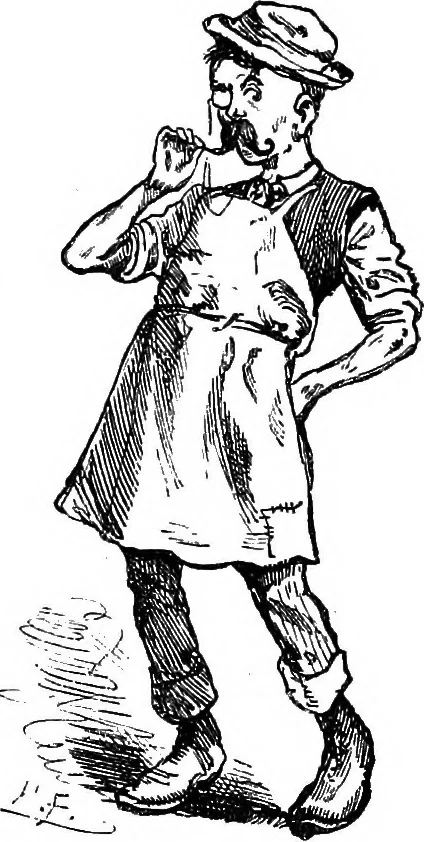 An illustration from M.P.'s in session, from Mr. Punch's parliamentary portrait gallery, 1889, leaf 15
