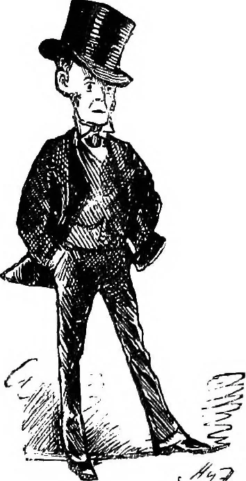 An illustration from M.P.'s in session, from Mr. Punch's parliamentary portrait gallery, 1889, leaf 19