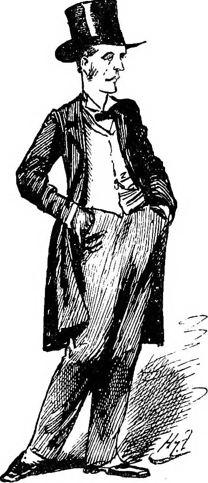 An illustration from M.P.'s in session, from Mr. Punch's parliamentary portrait gallery, 1889, leaf 19