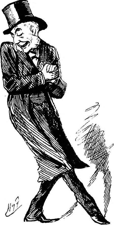 An illustration from M.P.'s in session, from Mr. Punch's parliamentary portrait gallery, 1889, leaf 19