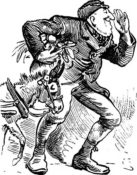 An illustration from M.P.'s in session, from Mr. Punch's parliamentary portrait gallery, 1889, leaf 27