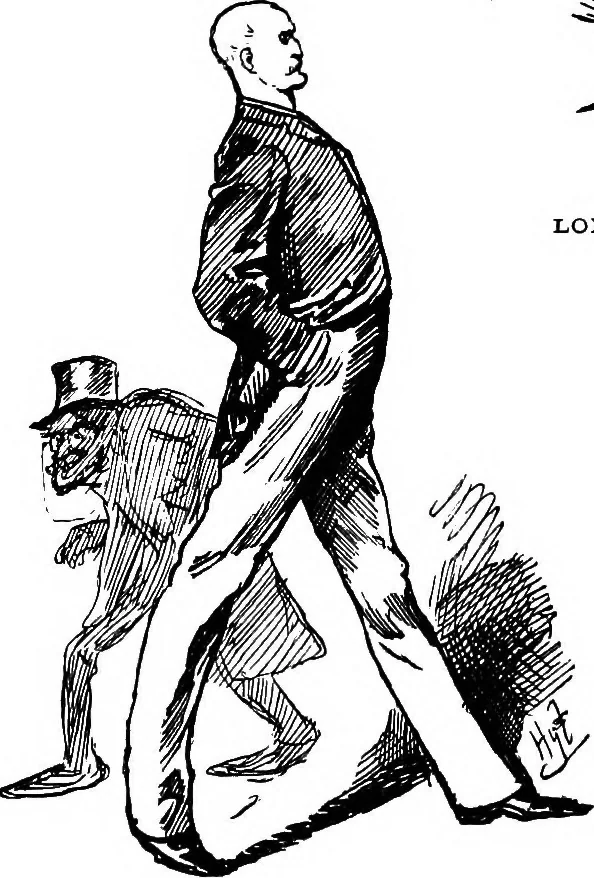 An illustration from M.P.'s in session, from Mr. Punch's parliamentary portrait gallery, 1889, leaf 29