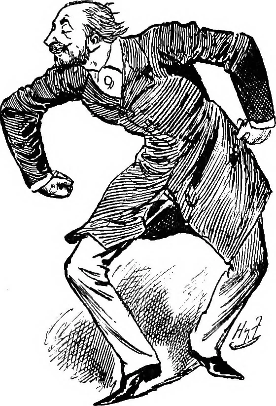 An illustration from M.P.'s in session, from Mr. Punch's parliamentary portrait gallery, 1889, leaf 31