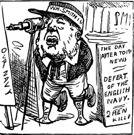 An illustration from M.P.'s in session, from Mr. Punch's parliamentary portrait gallery, 1889, leaf 32