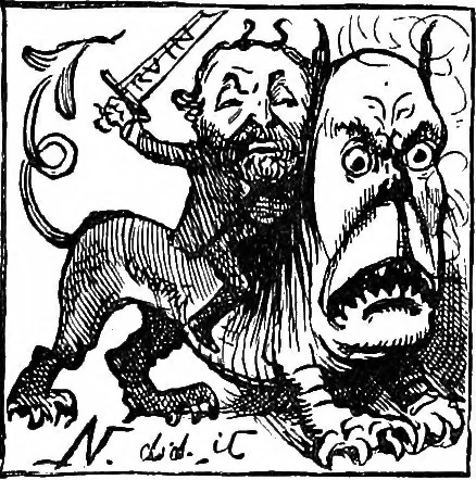 An illustration from M.P.'s in session, from Mr. Punch's parliamentary portrait gallery, 1889, leaf 32