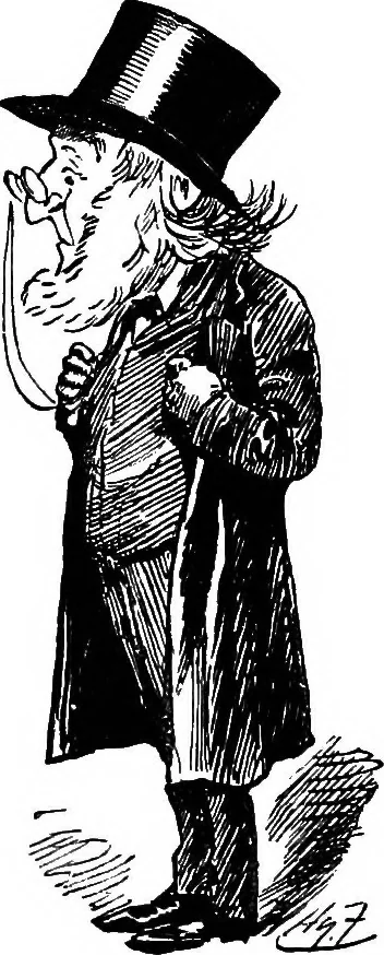 An illustration from M.P.'s in session, from Mr. Punch's parliamentary portrait gallery, 1889, leaf 33