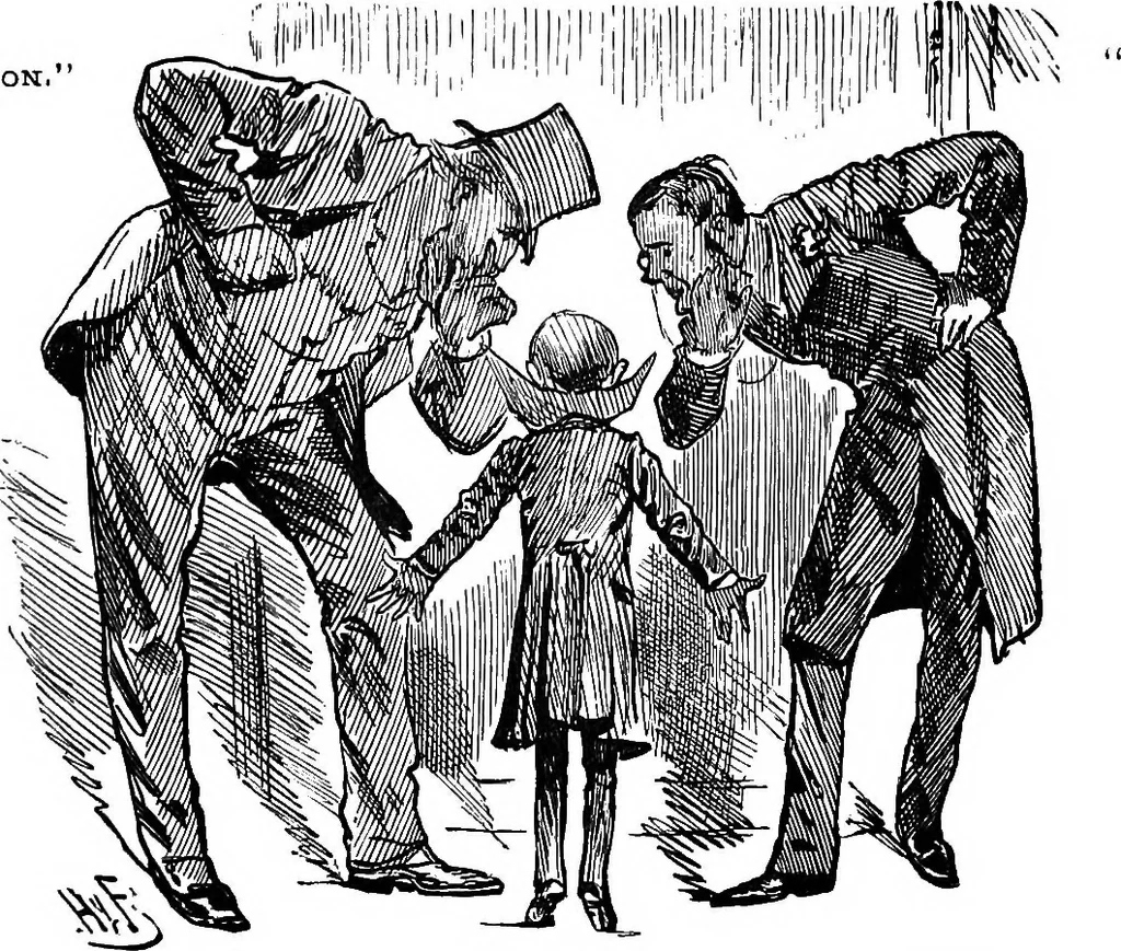 An illustration from M.P.'s in session, from Mr. Punch's parliamentary portrait gallery, 1889, leaf 36