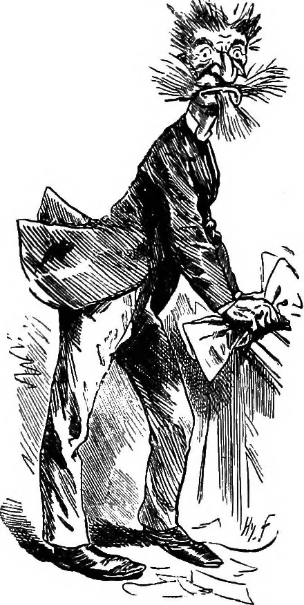 An illustration from M.P.'s in session, from Mr. Punch's parliamentary portrait gallery, 1889, leaf 37